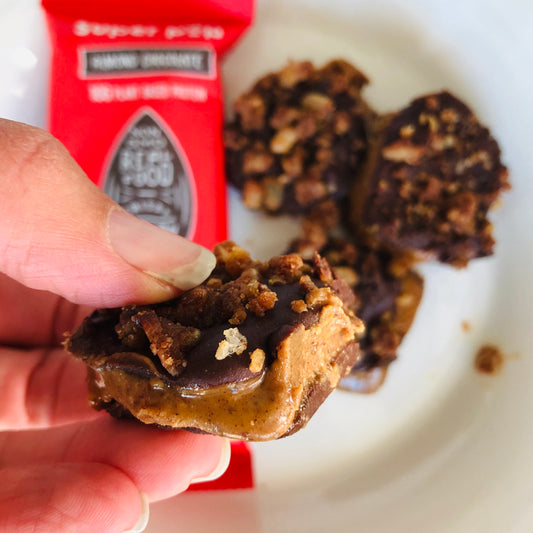Chocolate Almond Butter Crisp Bites (Gluten, Soy & Dairy Free)