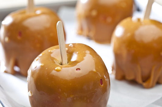 Healthy Caramel Apples (Gluten Free, No Refined Sugar)