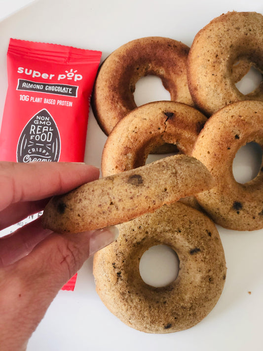 Super Pop Banana Bread Donuts (Gluten Free)