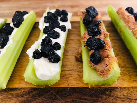 PROTEIN CELERY SNACKS (PALEO, KETO)
