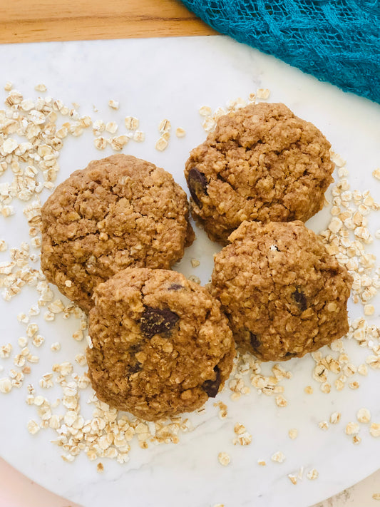 Gluten Free Oatmeal Cookies (Vegan)