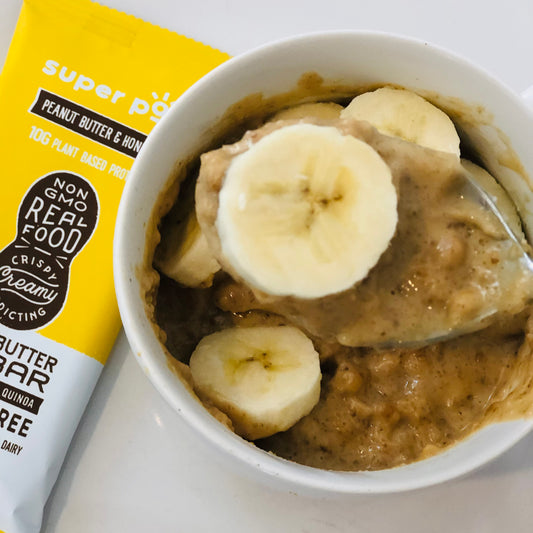 PB & Honey Banana "Oatmeal"-( Dairy & Gluten Free)