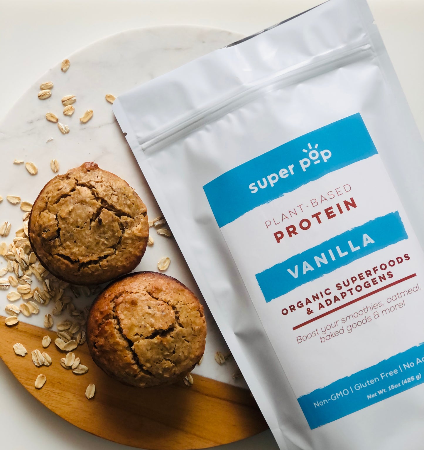 Protein Superblends- Vanilla- Plant Based, Superfoods & Adaptogens!