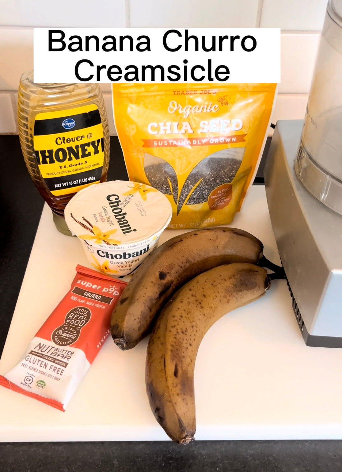 Banana Churro Creamy Popsicle