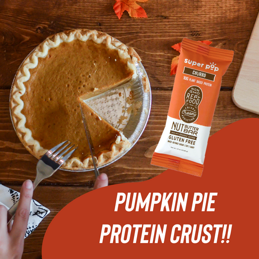 Pumpkin Pie Protein Crust (Gluten Free, Plant-Based)