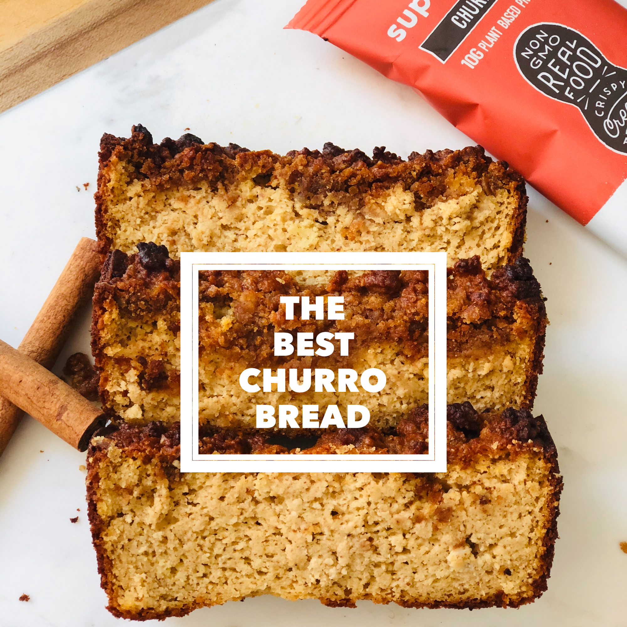 The Best Healthy Churro Bread (Gluten Free, Dairy Free)