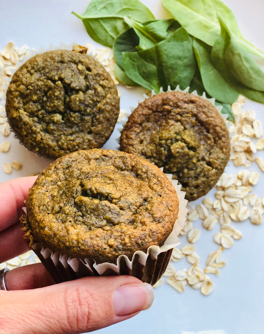 Get Your Green Muffins! (Gluten, Dairy & Soy Free)