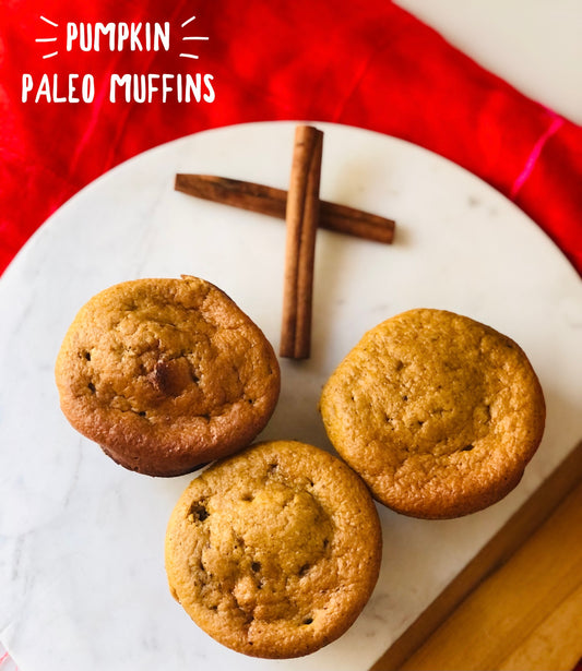 Paleo Pumpkin Muffins (Gluten & Grain Free)