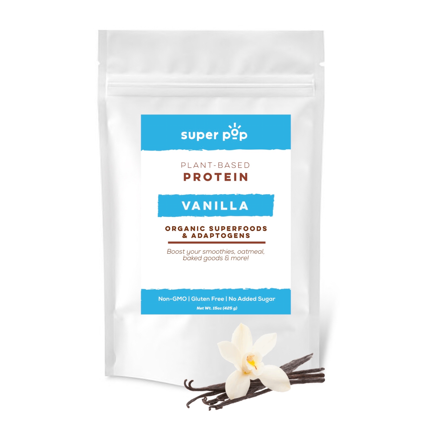 Protein Superblends- Vanilla- Plant Based, Superfoods & Adaptogens!